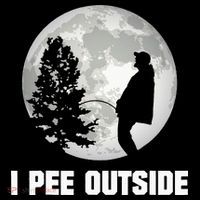I Pee Outside I Love Peeing Outside Funny Camping Women's Hoodie thumb 2