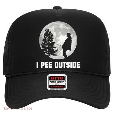 I Pee Outside I Love Peeing Outside Funny Camping Hat