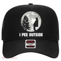 I Pee Outside I Love Peeing Outside Funny Camping Hat thumb 0