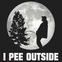I Pee Outside I Love Peeing Outside Funny Camping Hat thumb 2