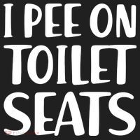 I Pee On Toilet Seats Beanie thumb 2