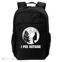 I Pee Outside I Love Peeing Outside Funny Camping Backpack thumb 0