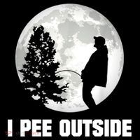 I Pee Outside I Love Peeing Outside Funny Camping Women's Hoodie thumb 2