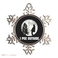 I Pee Outside I Love Peeing Outside Funny Camping Ornament thumb 0