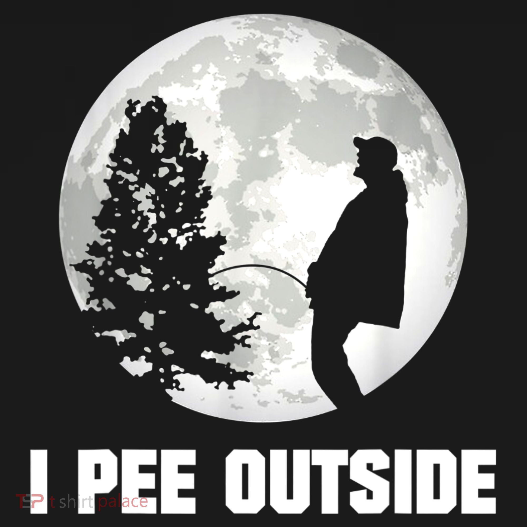 I Pee Outside I Love Peeing Outside Funny Camping Ornament