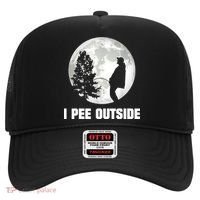 I Pee Outside I Love Peeing Outside Funny Camping Hat thumb 0
