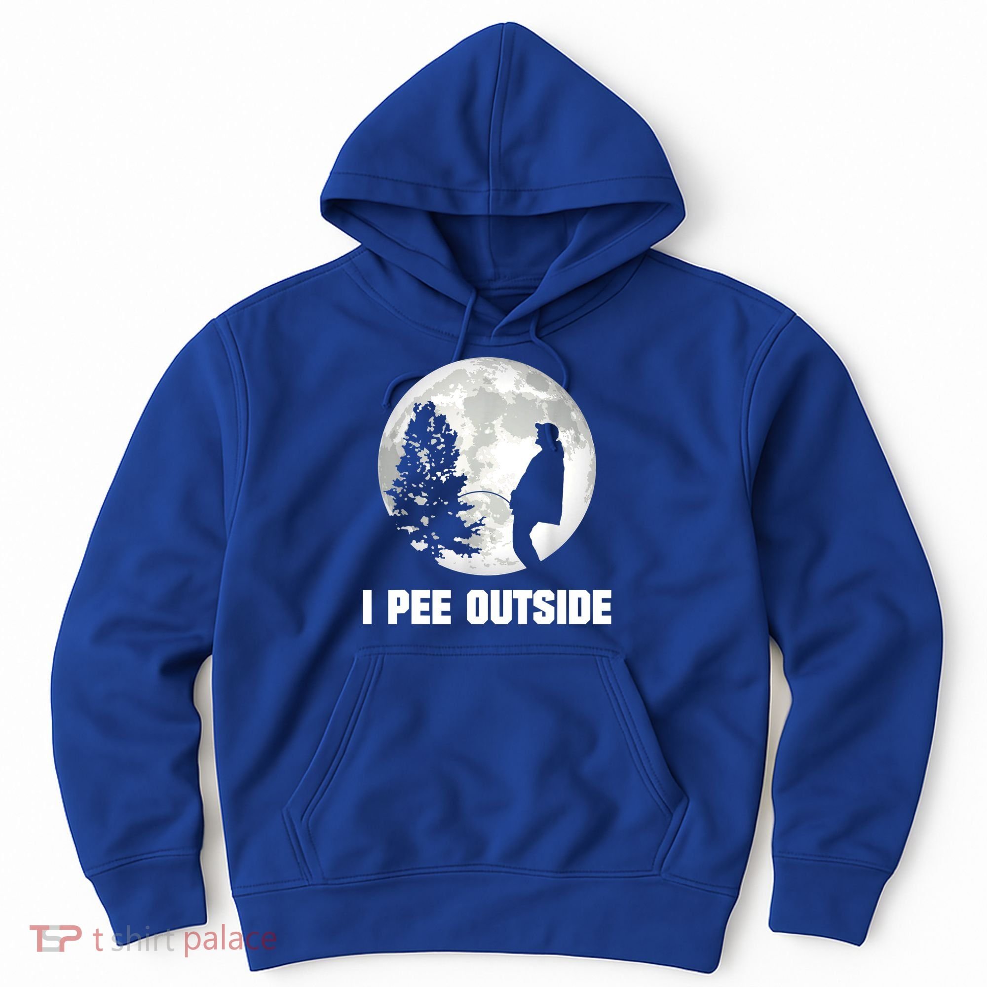 I Pee Outside I Love Peeing Outside Funny Camping Hoodie