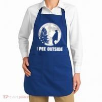 I Pee Outside I Love Peeing Outside Funny Camping Apron thumb 2