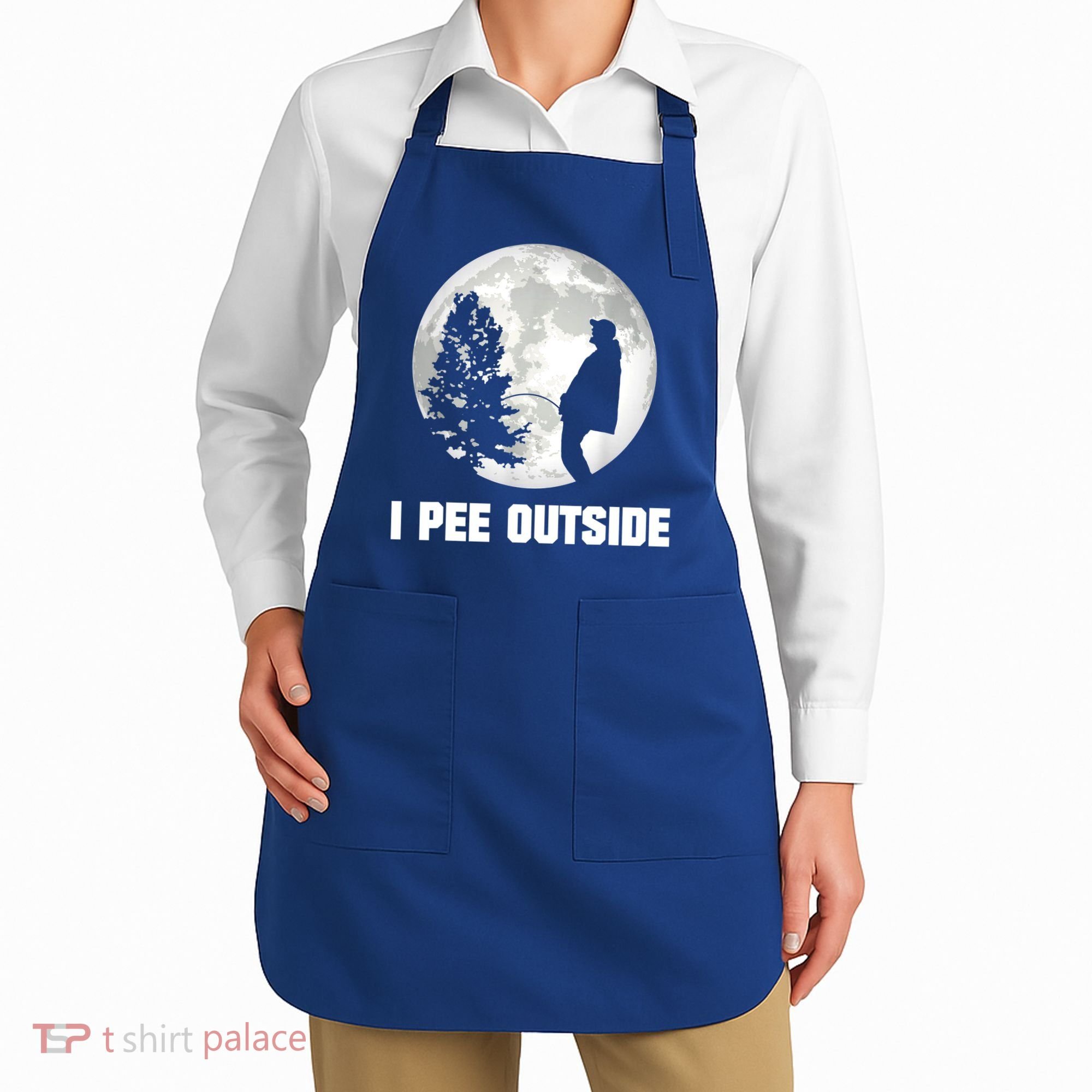 I Pee Outside I Love Peeing Outside Funny Camping Apron