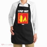 I Put Out Firefighter Fire Extinguisher I Put Out Fires Apron thumb 2