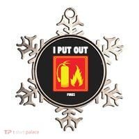 I Put Out Firefighter Fire Extinguisher I Put Out Fires Ornament thumb 0