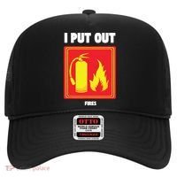 I Put Out Firefighter Fire Extinguisher I Put Out Fires Hat thumb 0