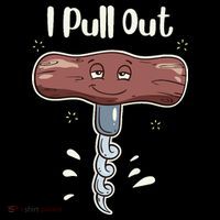 I Pull Out Wine Drinks Funny Corkscrew Meme Gift Backpack thumb 2