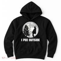 I Pee Outside I Love Peeing Outside Funny Camping Hoodie thumb 0