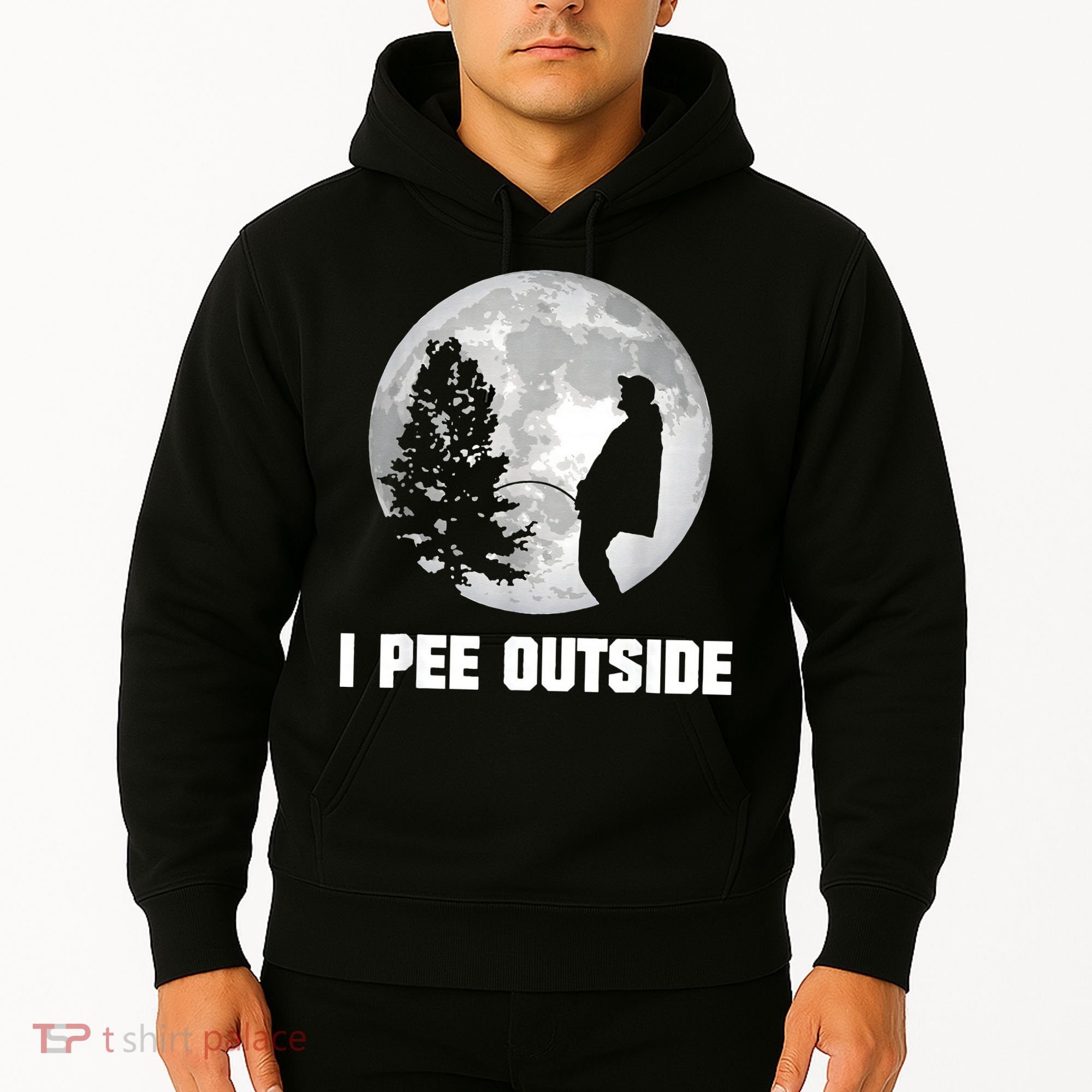 I Pee Outside I Love Peeing Outside Funny Camping Hoodie