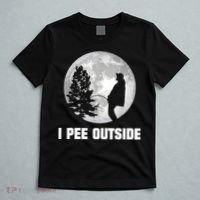 I Pee Outside I Love Peeing Outside Funny Camping T-Shirt thumb 5