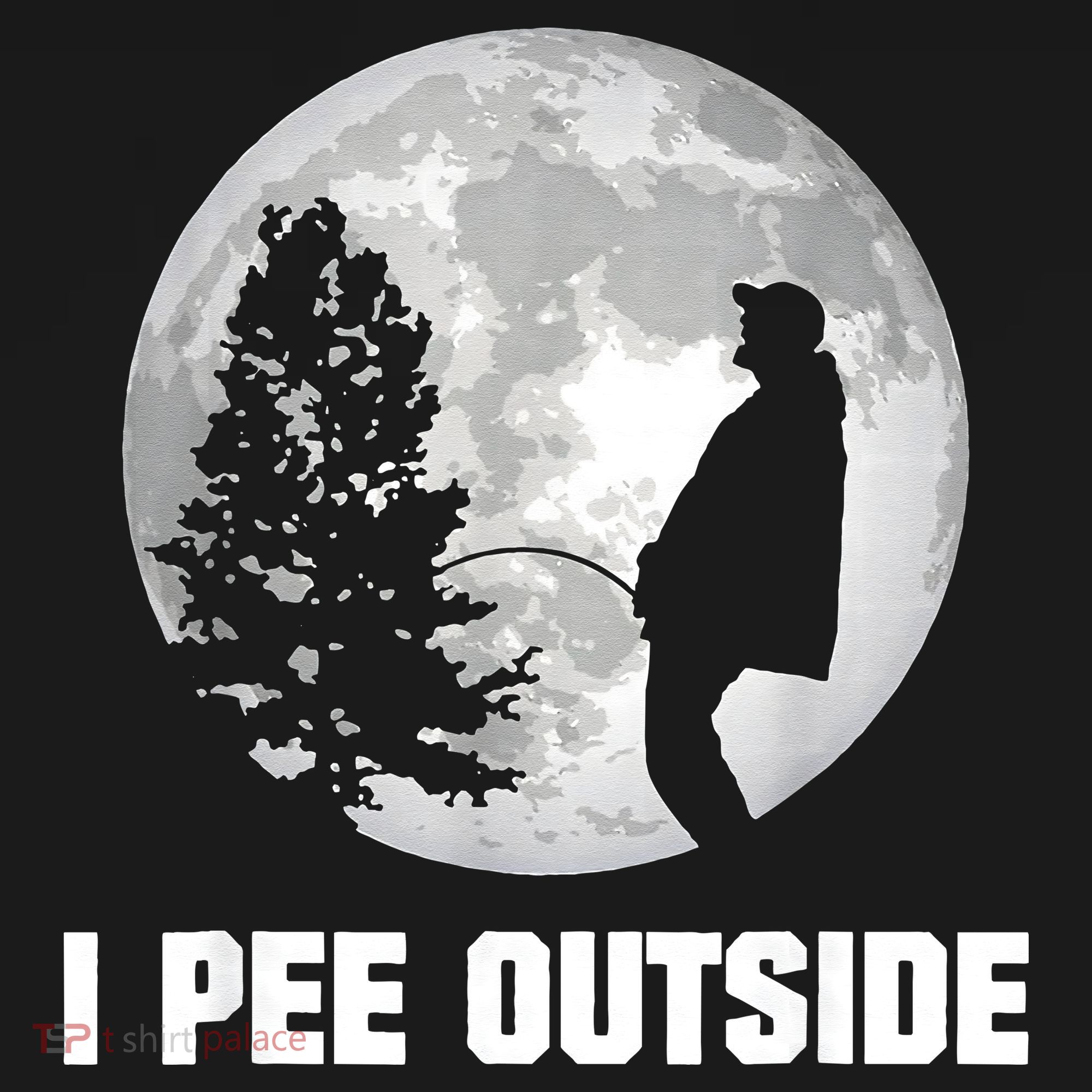 I Pee Outside I Love Peeing Outside Funny Camping Coaster