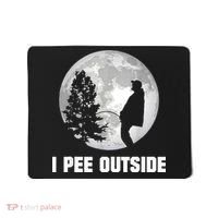 I Pee Outside I Love Peeing Outside Funny Camping Mousepad thumb 0