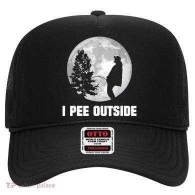 I Pee Outside I Love Peeing Outside Funny Camping Hat