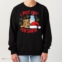 I Put Out For Santa Women's Sweatshirt thumb 0