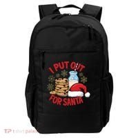 I Put Out For Santa Backpack thumb 0