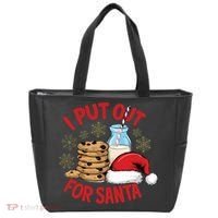 I Put Out For Santa Tote Bag thumb 0
