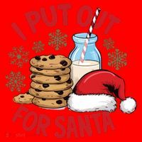 I Put Out For Santa Santa Hat thumb 1