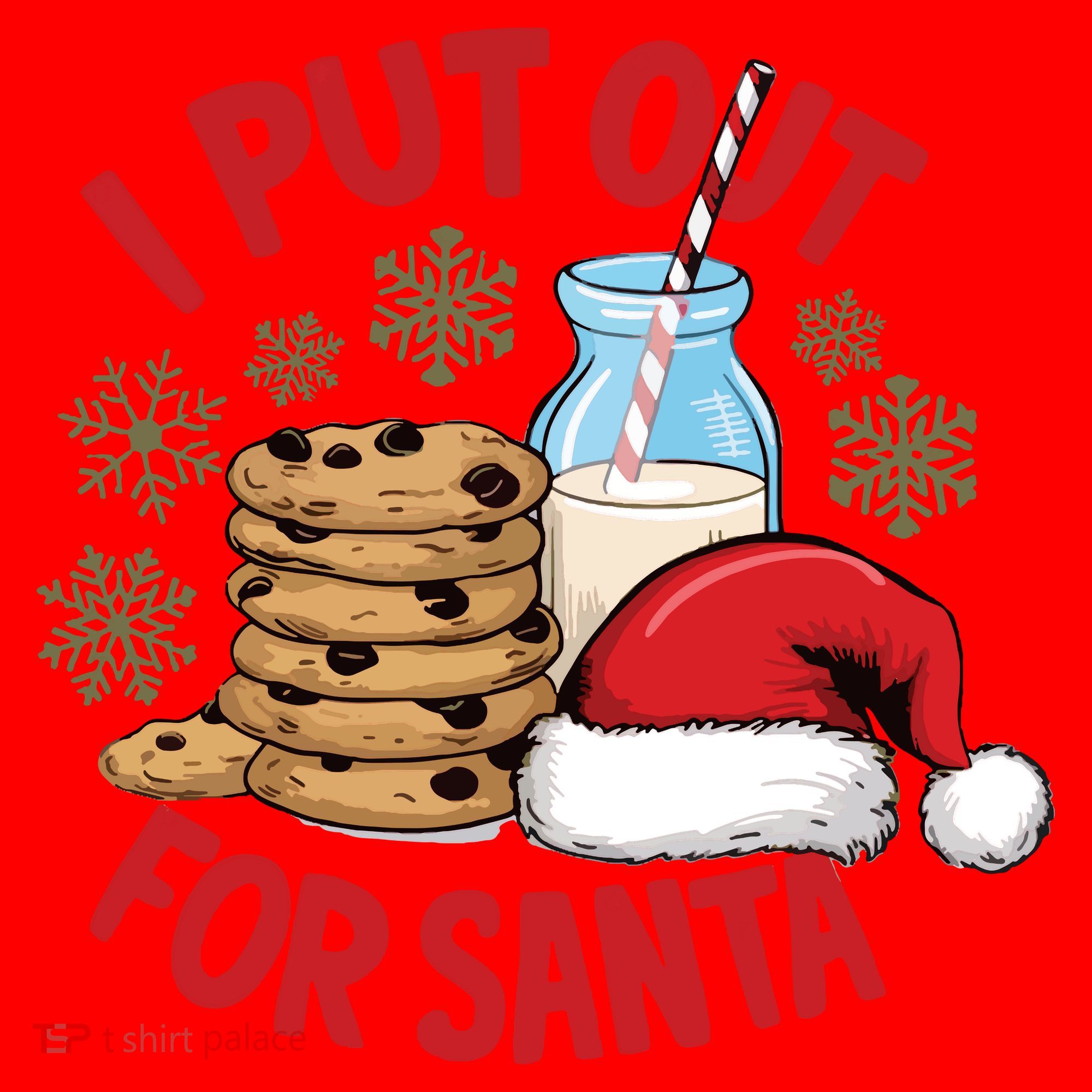 I Put Out For Santa Santa Hat