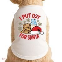 I Put Out For Santa Doggie Tank thumb 0