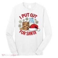 I Put Out For Santa Long Sleeve Shirt thumb 0