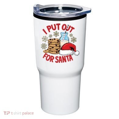I Put Out For Santa Tumbler