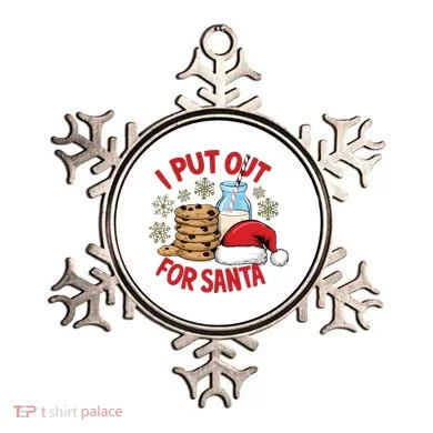 I Put Out For Santa Ornament
