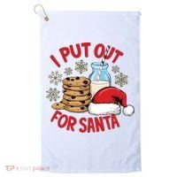 I Put Out For Santa Golf Towel thumb 0