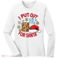 I Put Out For Santa Women's Long Sleeve Shirt thumb 0
