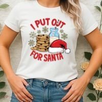 I Put Out For Santa Women's T-Shirt thumb 2
