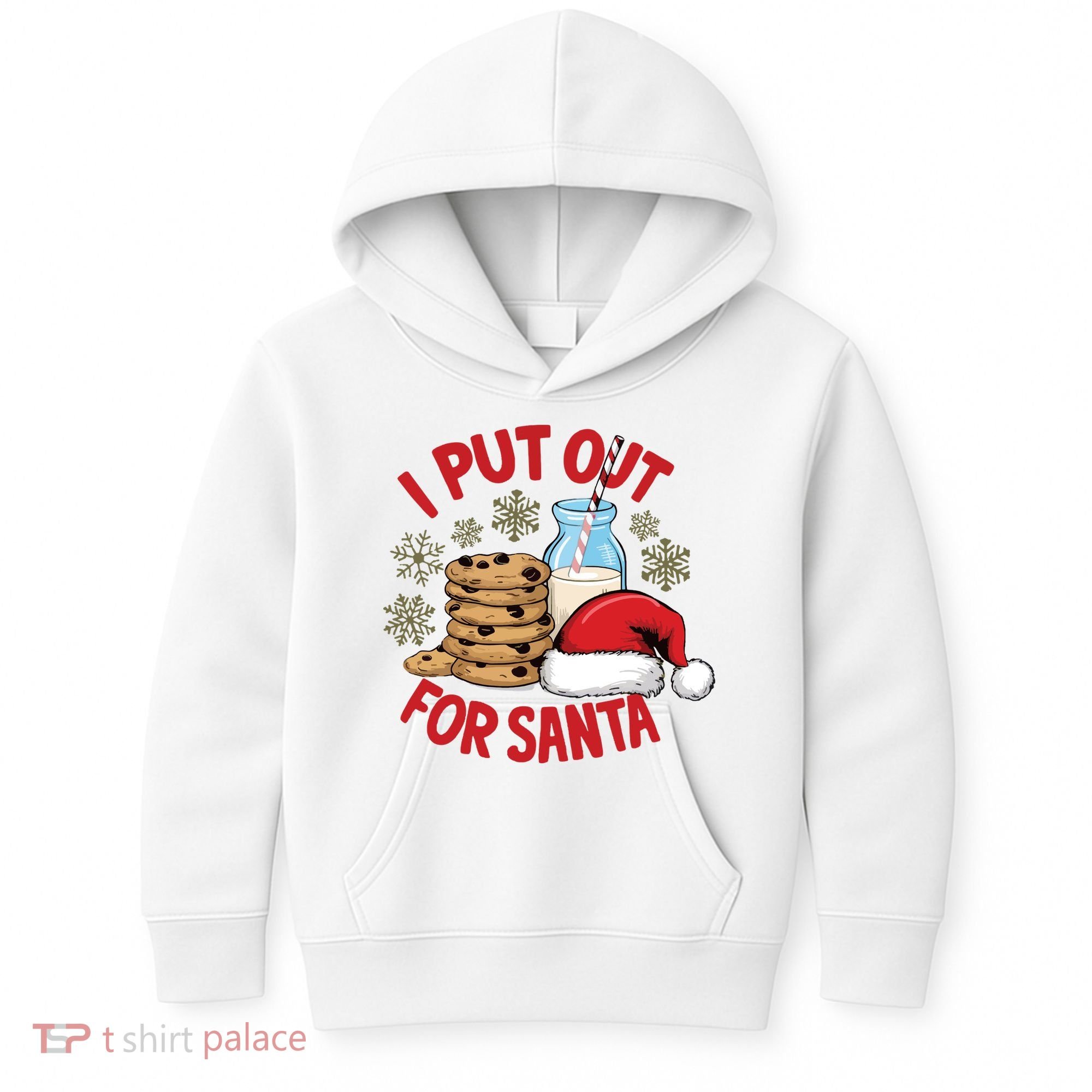 I Put Out For Santa Kids Hoodie