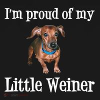 IM Proud Of My Little Weiner Funny Dachshund Dog Lover T-Shirt thumb 7