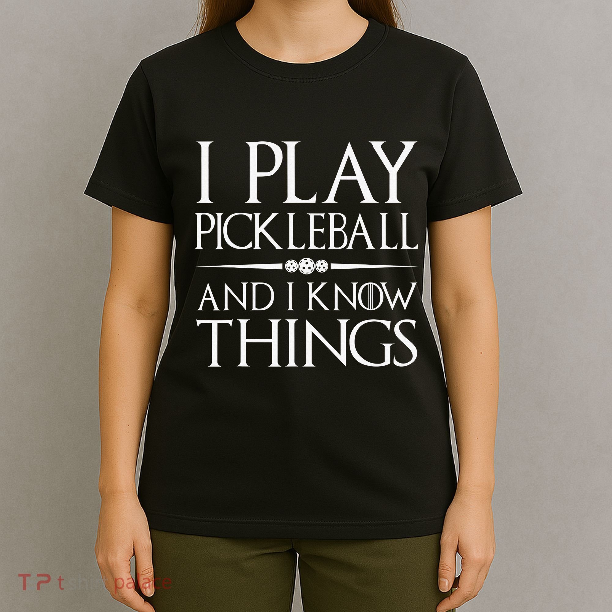 I Play Pickleball Because I Like It Not I'm Good At It T-Shirt
