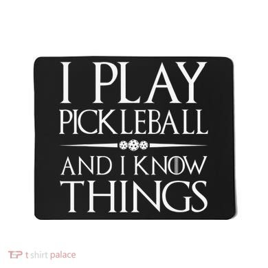 I Play Pickleball Because I Like It Not I'm Good At It Mousepad