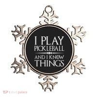 I Play Pickleball Because I Like It Not I'm Good At It Ornament thumb 0