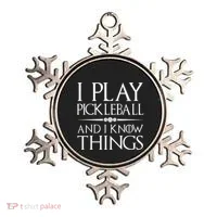 I Play Pickleball Because I Like It Not I'm Good At It Ornament thumb 0