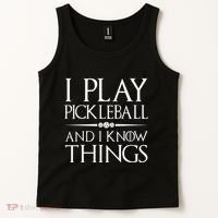 I Play Pickleball Because I Like It Not I'm Good At It Tank Top thumb 2