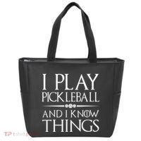 I Play Pickleball Because I Like It Not I'm Good At It Tote Bag thumb 0