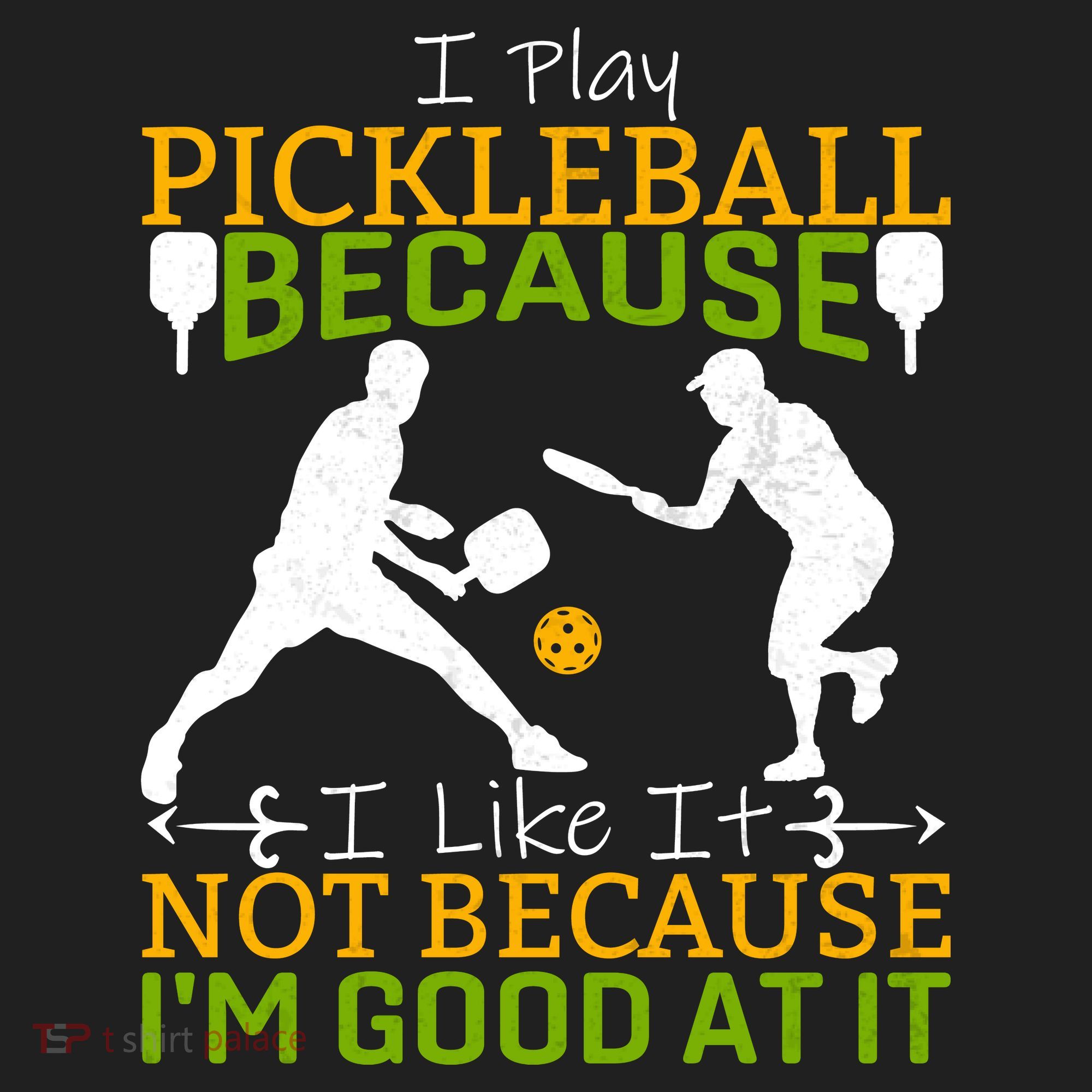 I Play Pickleball Because I Like It Not I'm Good At It Beanie