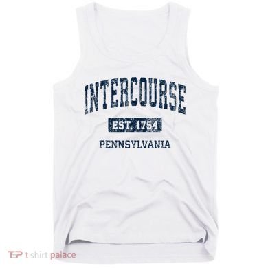 Intercourse Pennsylvania Pa Vintage Athletic Sports Design Tank Top