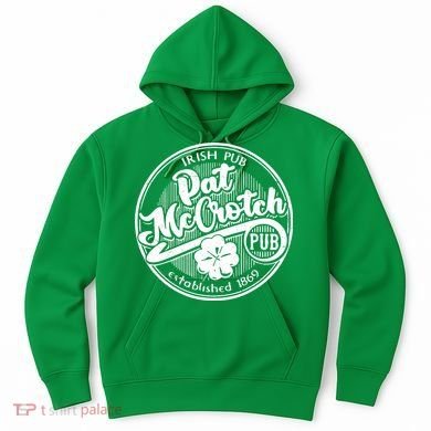 Irish Pub Pat McCrotch Pub 1869 Vintage Hoodie