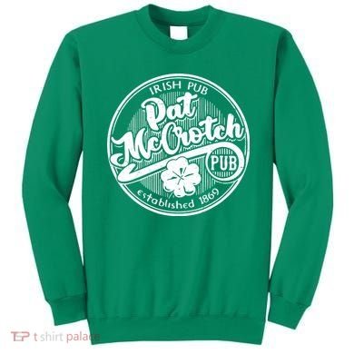 Irish Pub Pat McCrotch Pub 1869 Vintage Sweatshirt