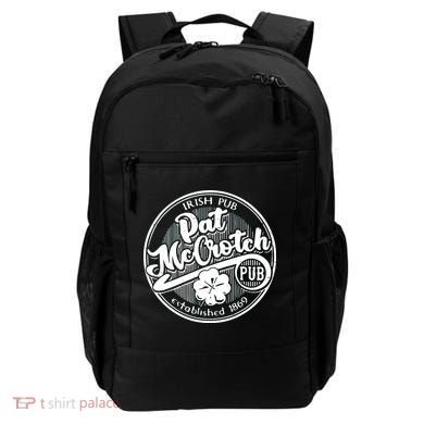 Irish Pub Pat Mccrotch Pub 1869 Backpack