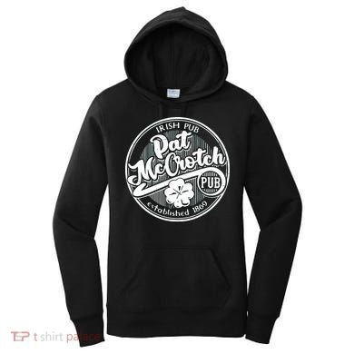 Irish Pub Pat Mccrotch Pub 1869 Women's Hoodie