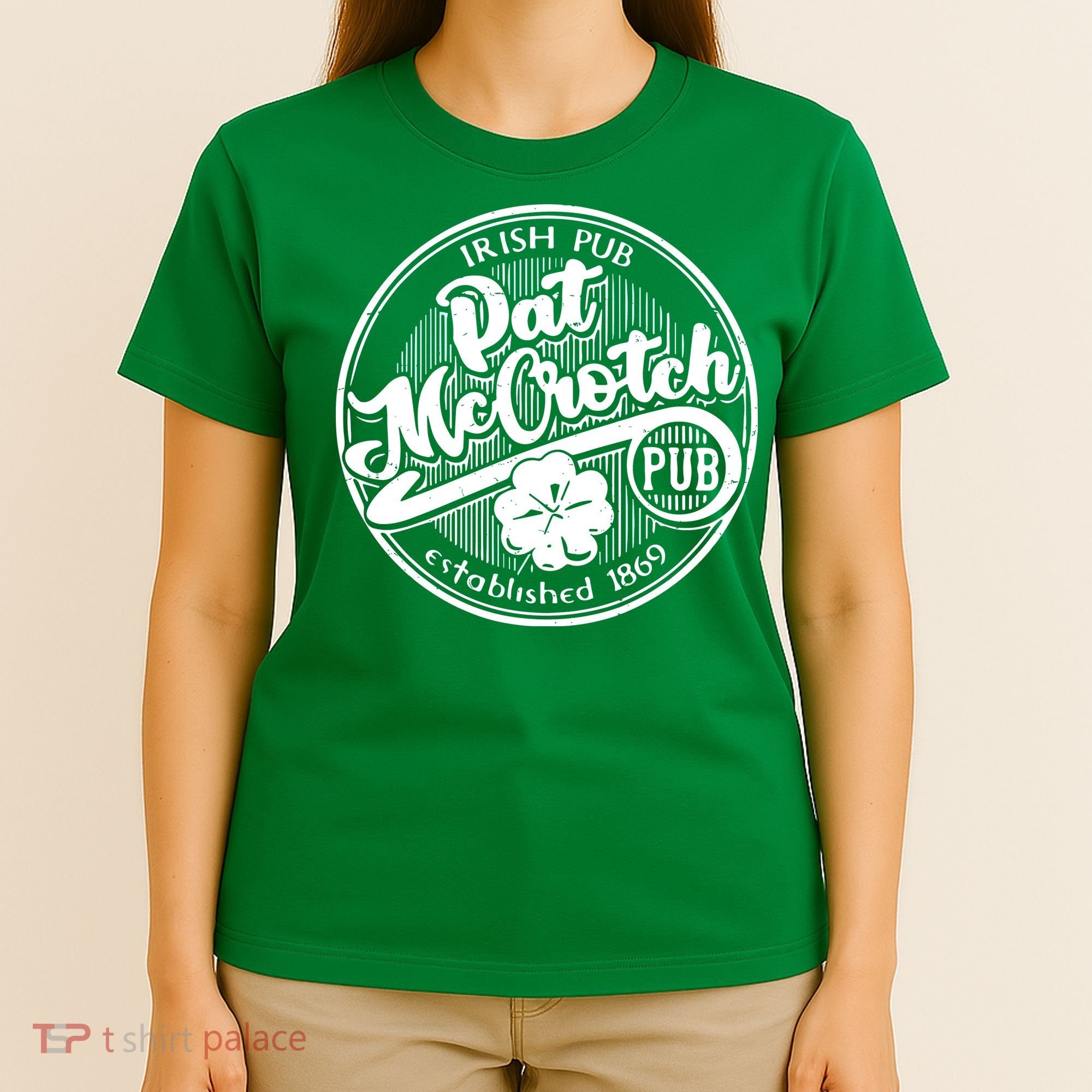 Irish Pub Pat Mccrotch Pub 1869 T-Shirt